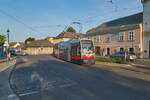 Am Abend des 28.06.2021 hat B1-Wagen 800 der Wiener Linien auf Linie 38 seine Endstelle im Weinort Grinzing erreicht.