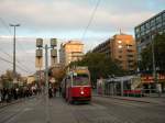 Wien Wiener Linien SL D (E2 4003 (SGP 1978)) I, Innere Stadt, Schwedenplatz am 19.