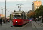 Wien Wiener Linien SL 1 (E1 4833 (SGP 1975)) I, Innere Stadt, Schwedenplatz am 19.