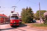 Wien Wiener Linien SL 1 (E1 4826 (SGP 1974)) X, Favoriten, Inzersdorf-Stadt, Stefan-Fadinger-Platz am 3.