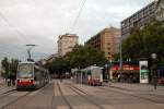 Wien Wiener Linien SL 1 (A 4 / A) I, Innere Stadt, Franz-Josefs-Kai / Schwedenplatz am 6. August 2010. 