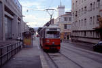 Wien Wiener Linien SL 10 (E1 4468 (Lohnerwerke 1967)) XVI, Ottakring, Maroltingergasse im Juli 2005.