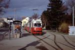 Wien Wiener Linien SL 26 (E1 4772 (SGP 1972)) XXI, Floridsdorf, Strebersdorf, Edmund-Hawranek-Platz am 18.