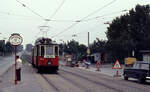 Wien Wiener Stadtwerke-Verkehrsbetriebe (WVB) SL 25 (M 4090 (Lohnerwerke 1929)) XXII, Donaustadt, Wagramer Straße am 18.