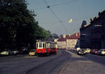 Wien Wiener Stadtwerke (WVB) SL D/ (M 4137 (Simmeringer Waggonfabrik 1929)) XIX, Döbling, Nußdorf, Zahnradbahnstraße am 30.