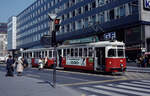 Wien Wiener Stadtwerke-Verkehrsbetriebe (WVB) SL J (L3 458 + c3 1174) III, Landstraße, Landstraßer Hauptstraße / Invalidenstraße / Stadtbahnhof und S-Bahnhof Landstraße am 1.