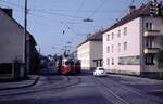Wien Wiener Stadtwerke-Verkehrsbetriebe (WVB) SL 60 (E1 4529 / c2 1065 (Bombardier-Rotax 1973 / Lohnerwerke 1957)) XXIII, Liesing, Rodaun, Kaiser-Franz-Josef-Straße am 3.