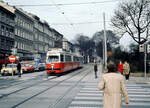 Wien Wiener Stadtwerke-Verkehrsbetriebe (WVB) SL 18 (E1 4829 (SGP 1974)) XV, Rudolfsheim-Fünfhaus, Fünfhaus, Neubaugürtel / Felberstraße am 3.