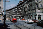 Wien Wiener Stadtwerke-Verkehrsbetriebe (WVB) SL 8 (c4 1324 (Bombardier-Rotax 1974)) IX, Alsergrund / XIX, Döbling, Nußdorfer Straße / Heiligenstädter Straße im Juli 1977.