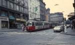 Wien WVB SL 44 (E 4626) Alser Strasse / Lange Gasse im Juli 1977.