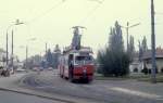 Wien WVB SL O (E1 4737) Stefan-Fadinger-Platz im Oktober 1978.