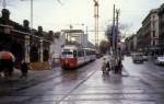 Wien WVB SL 8 (E1 4509) Lerchenfelder Grtel / Thaliastrasse im Oktober 1979.