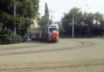 Wien WVB SL 46 (E1 4726) Joachimsthalerplatz im Juli 1982.