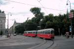 Wien Wiener Linien SL 2 (c4 1344) Dr.-Karl-Renner-Ring / Rathausplatz am 5. August 2010. 