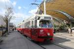 Wien Wiener Linien SL 6 (E1 4523) Urban-Loritz-Platz am 9. Juli 2014.
