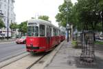 Wien Wiener Linien SL 2 (c4 1321) Stubenring / Julius-Raab-Platz am 11. Juli 2014.