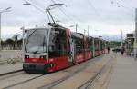 Wien Wiener Linien SL 6 (B 604) Simmeringer Hauptstrasse / Zentralfriedhof 3. Tor am 9. Juli 2014.