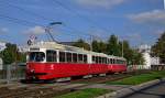 E1 4506 + c3 1229 als Linie 6, Leberberg, 29.09.2014