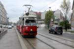 Wien WL SL 5 (E1 4814 + c4 1314) Nordbahnstrasse am 2.