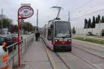 Wien Wiener Linien SL 6 (B1 736) Simmeringer Hauptstraße / Zentralfriedhof 4. Tor / Pantucekgasse am 12. Oktober 2015.