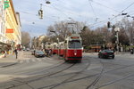 Wien Wiener Linien SL 38 (E2 4029 + c5 1429) Währinger Straße / Nußdorfer Straße am 22.