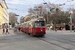 Wien Wiener Linien SL 41 (E2 4023 + c5 1423) Alsergrund, Währinger Straße / Nußdorfer Straße am 22. März 2016.