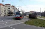 Wien Wiener Linien Straßenbahn: Wagentypen in Betrieb im Feber / Februar 2016: ULF-Tw B.