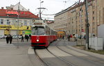 Wien Wiener Linien Straßenbahn: Wagentypen in Betrieb im Feber / Februar 2016: GT6 E2.
