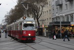Wien Wiener Linien SL 6 (E1 4510) Favoriten, Quellenstraße / Favoritenstraße am 23. März 2016.