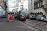 Wien Wiener Linien SL 2 (B1 734) Leopoldstadt, Gredlerstraße am 23. März 2016.