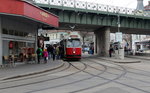 Wien Wiener Linien SL 41 (E2 4023 + c5 1423) Währing, S-Bahnhof Gersthof am 22. März 2016.