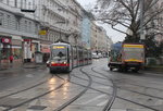 Wien Wiener Linien SL 43 (B1 771) Alser Straße / Kinderspitalgasse am 17. Februar 2016.