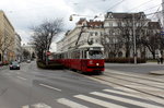 Wien Wiener Linien SL 43 (E1 4862 + c4 1352) Universitätsstraße / Reichsratsstraße am 16.