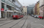 Wien Wiener Linien SL 6 (E2 4079) Simmering, Gottschalkgasse / Sedlitzkygasse am 18.