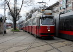 Wien Wiener Linien SL 6 (E2 4095) Neubaugürtel / Märzstraße am 16.