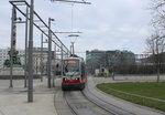 Wien Wiener Linien SL O (A 21) Leopoldstadt, Praterstern am 21. März 2016.