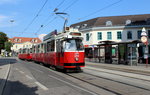 Wien Wiener Linien SL 60 (E2 4033 + c5 1433) Hietzing (13. (XIII) Bezirk), Lainzer Straße / Altgasse am 26. Juli 2016. - Die Altgasse befindet sich im ältesten Teil des Ortes Hietzing.