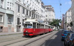 Wien Wiener Linien SL 5 (E1 4794 + c4 1302) Josefstadt (8. (VIII) Bezirk), Albertgasse am 25. Juli 2016.