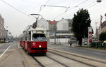 Wien Wiener Linien SL 5 (E1 4791 + c4 1308) II, Leopoldstadt, Nordbahnstraße / Fugbachgasse am 17.