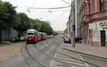 Wien Wiener Linien SL 5 (E1 4795 + c4 1317) II, Leopoldstadt, Nordwestbahnstraße am 17.