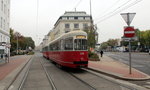 Wien Wiener Linien SL 5 (c4 1325) II, Leopoldstadt / XX Brigittenau, Rabbiner-Schneerson-Platz (Hst.