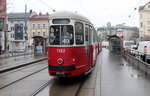 Wien Wiener Linien SL 49 (c4 1362 + E1 4549) XV, Rudolfsheim-Fünfhaus, Hütteldorfer Straße (Hst.