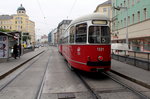 Wien Wiener Linien SL 5 (c4 1321 + E1 4798) IX, Alsergrund, Alserbachstraße / Julius-Tandler-Platz (Hst.