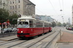 Wien Wiener Linien SL 5 (E1 4791 + c4 1308) II, Leopoldstadt, Nordbahnstraße (Hst.