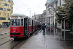 Wien Wiener Linien SL 6 (c3 1213 + E1 4522) VI, Mariahilf, Mariahilfer Gürtel / Gumpendorfer Straße (Hst.