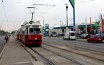 Wien Wiener Linien SL 30 (E1 4786 + c4 1328) XXI, Floridsdorf, Brünner Straße / Carabelligasse am 21.