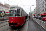 Wien Wiener Linien SL 43 (c4 1357 + E1 4844) XVII, Hernals, Hernalser Hauptstraße (Hst.