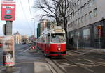 Wien Wiener Linien SL 1 (E2 4025) I, Innere Stadt, Uraniastraße / Julius-Raab-Platz am 17.