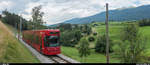 Innsbrucker Mittelgebirgsbahn/Tramlinie 6: Flexity 305 durchfährt am 25.