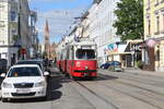 Wien Wiener Linien SL 49 (E1 4548 + c4 1339 (beide: Bombardier-Rotax, vorm.
